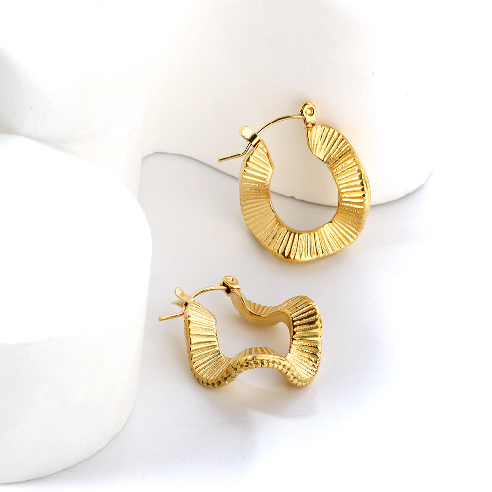 EARRINGS - SWIRLY TWIRLY